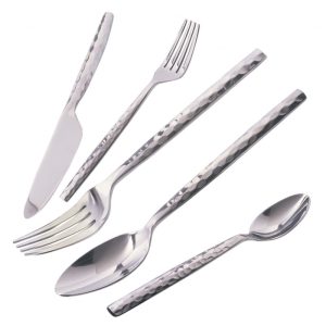 Flatware Hammer Forged Pattern
